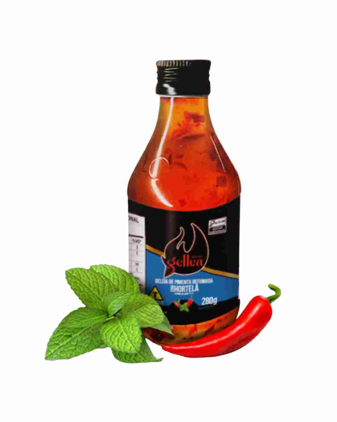 Geleia de Pimenta defumada c/hortela Gellea 280g